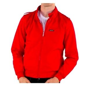 ♦️MEMBERS ONLY ♦️• Red Classic Iconic Racer Jacket